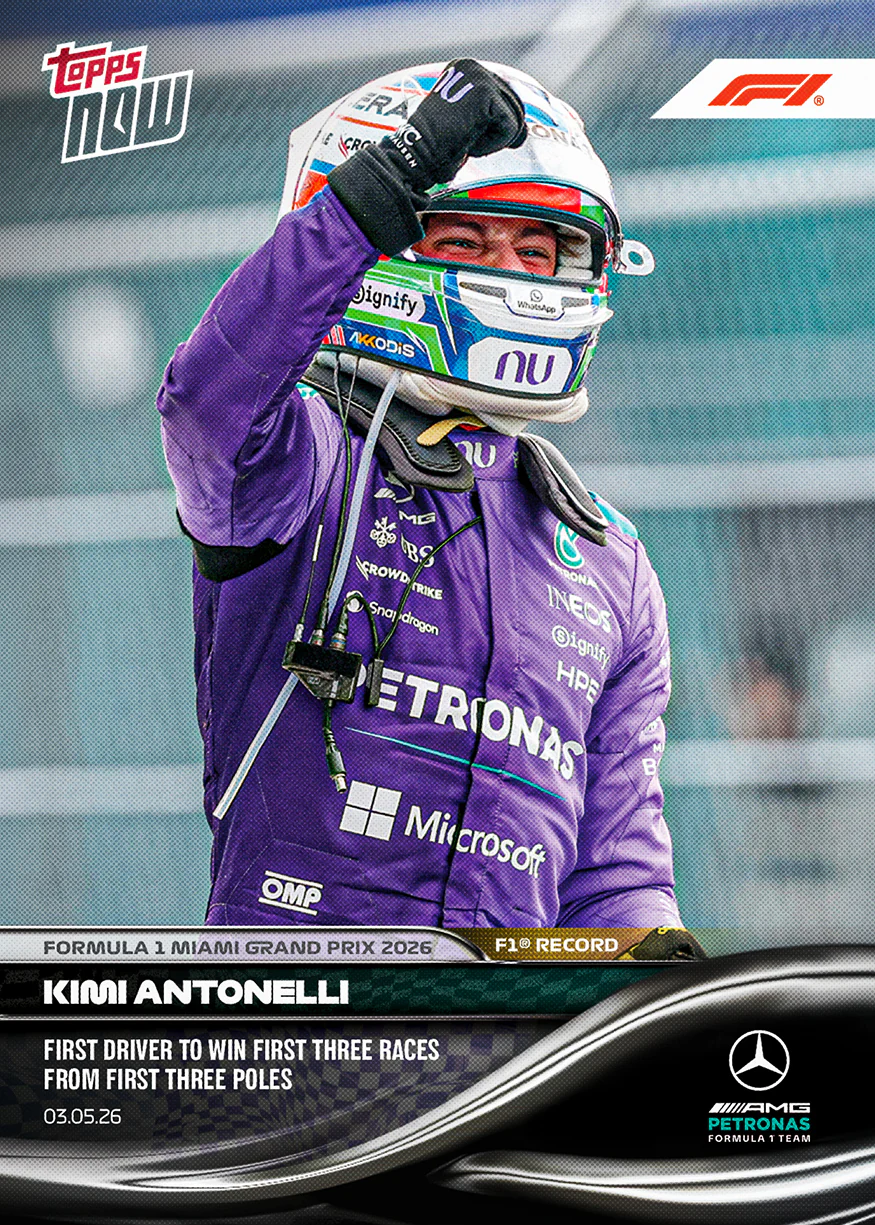 2026 Formula 1 Topps NOW #25 Kimi Antonelli