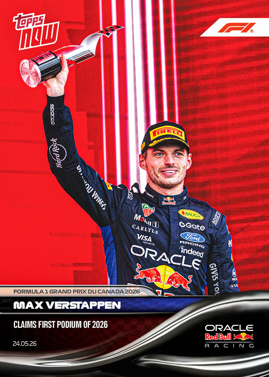 2026 Formula 1 Topps NOW #30 Max Verstappen