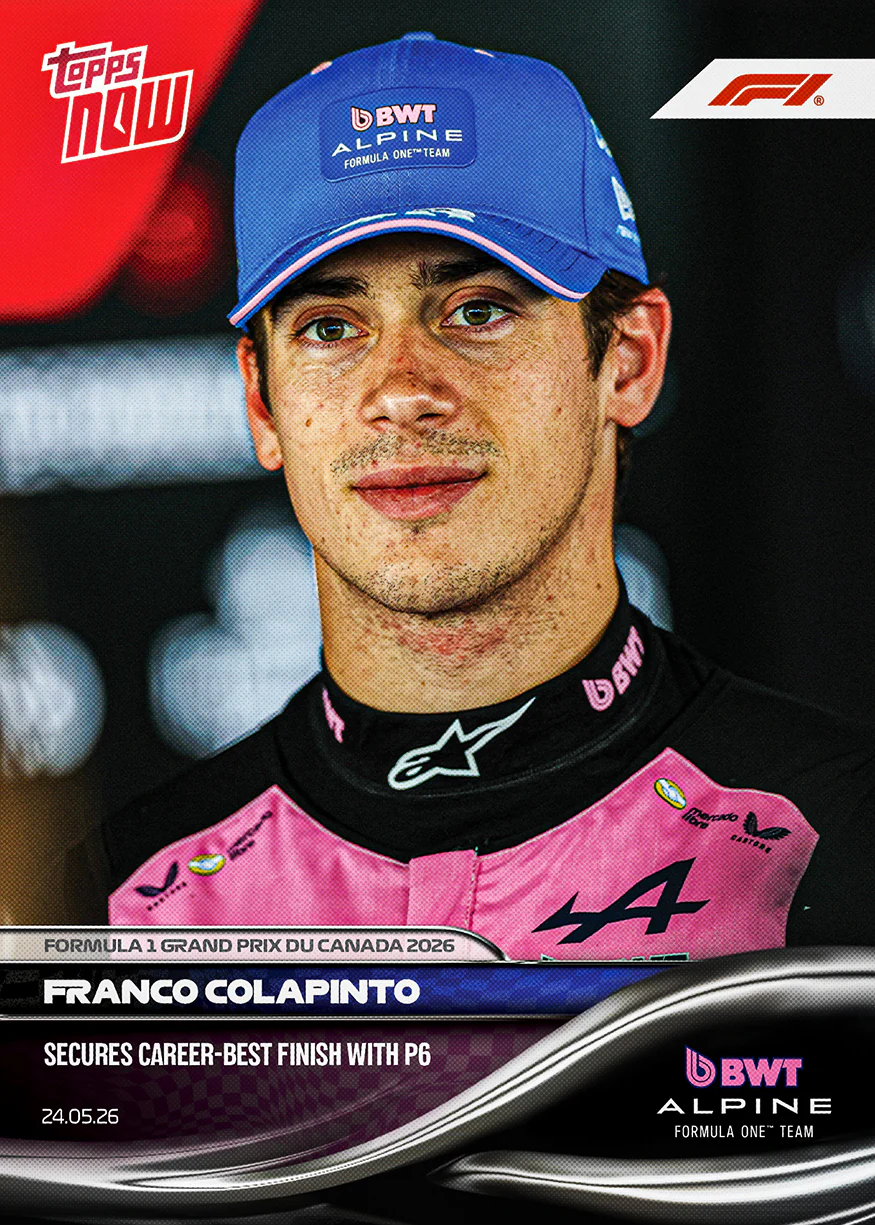 2026 Formula 1 Topps NOW #31 Franco Colapinto