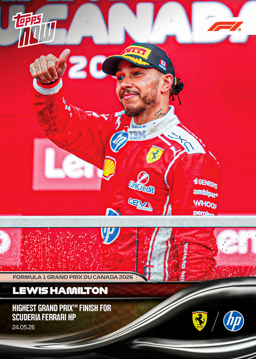 2026 Formula 1 Topps NOW #32 Lewis Hamilton
