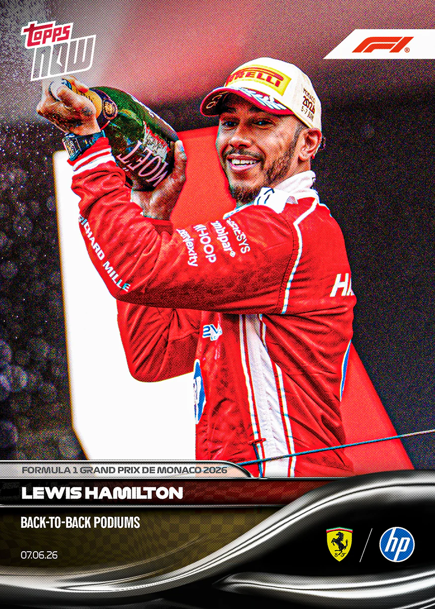 2026 Formula 1 Topps NOW #34 Lewis Hamilton