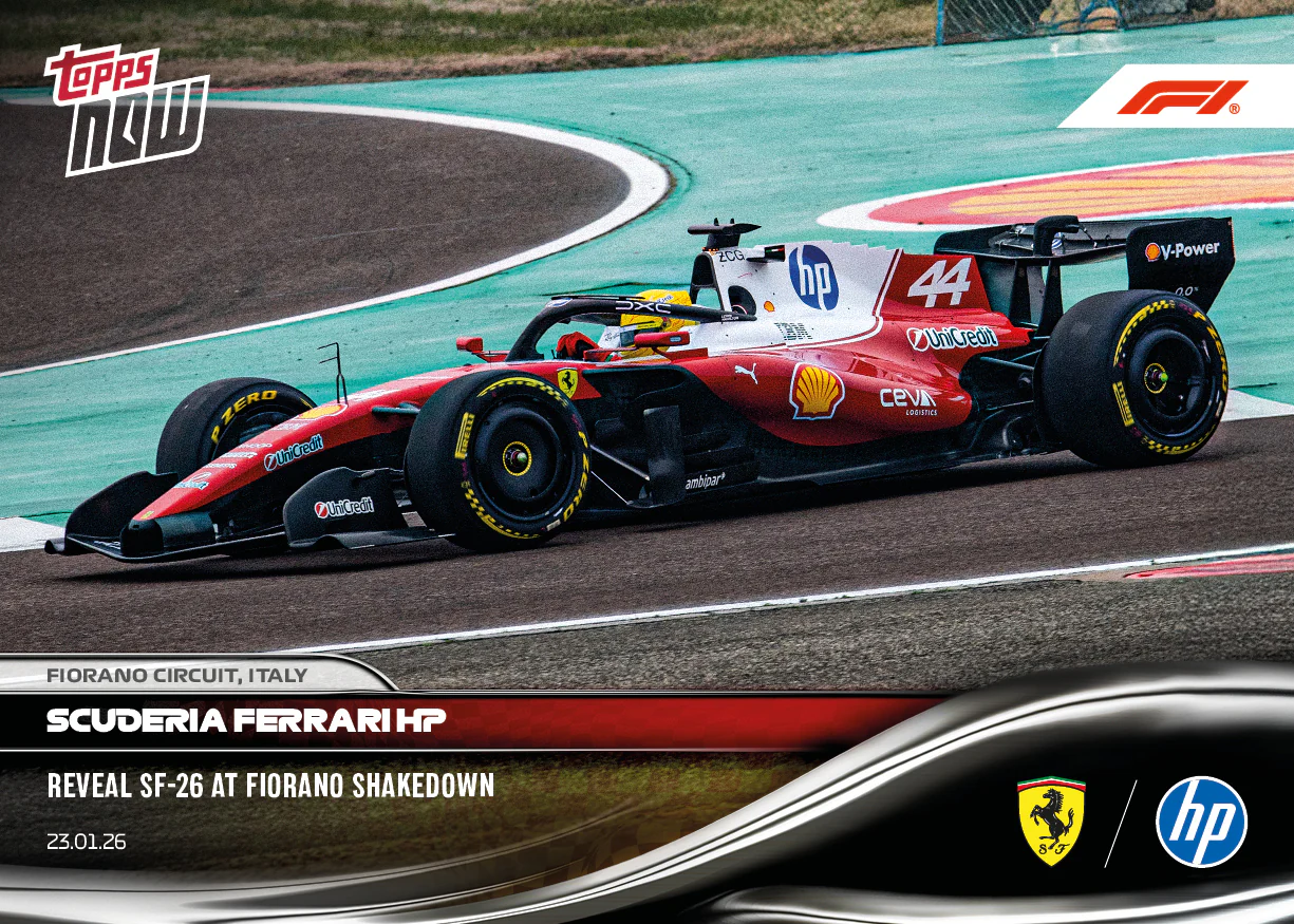 2026 Formula 1 Topps NOW #4 Scuderia Ferrari HP