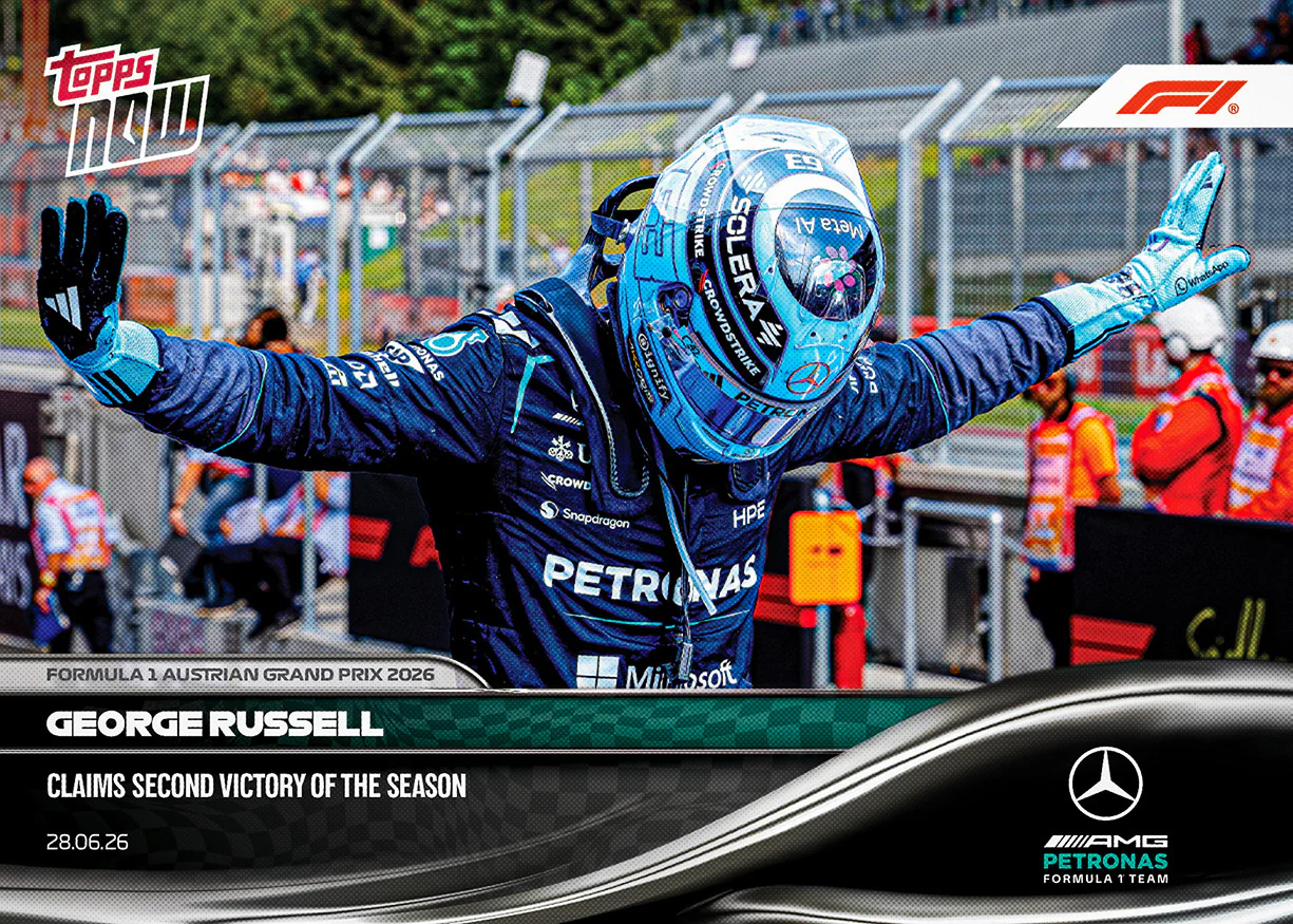 2026 Formula 1 Topps NOW #42 George Russell