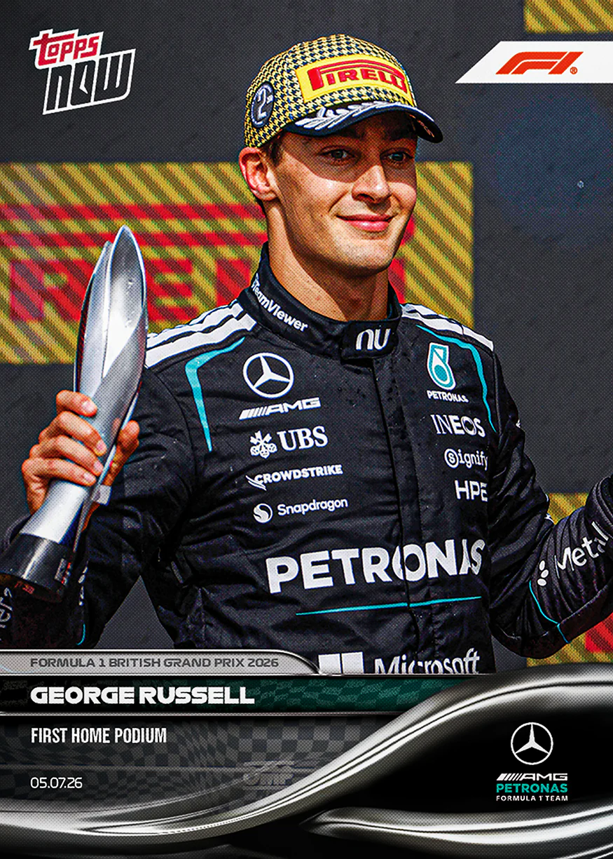 2026 Formula 1 Topps NOW #45 George Russell