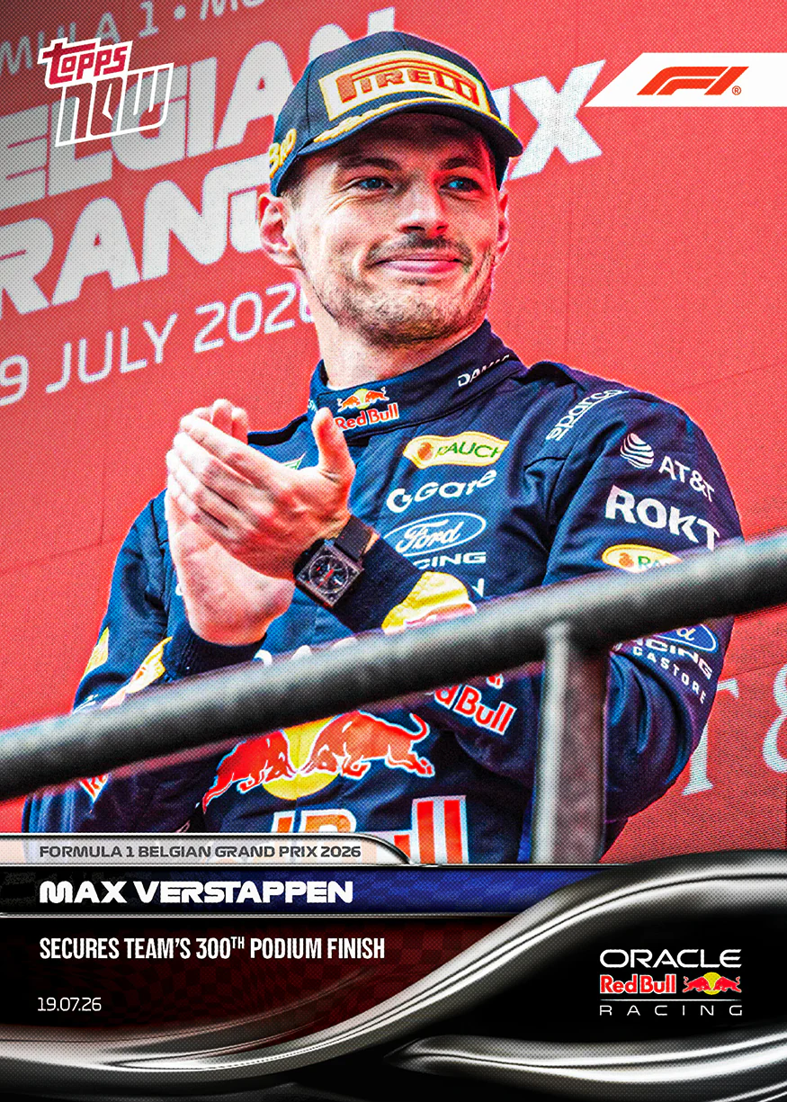 2026 Formula 1 Topps NOW #49 Max Verstappen