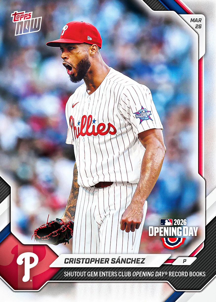 2026 MLB Topps NOW #10 Cristopher Sánchez