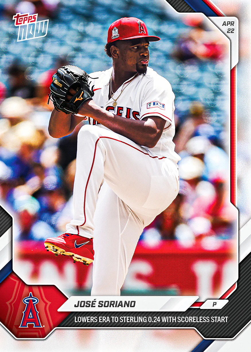 2026 MLB Topps NOW #107 José Soriano