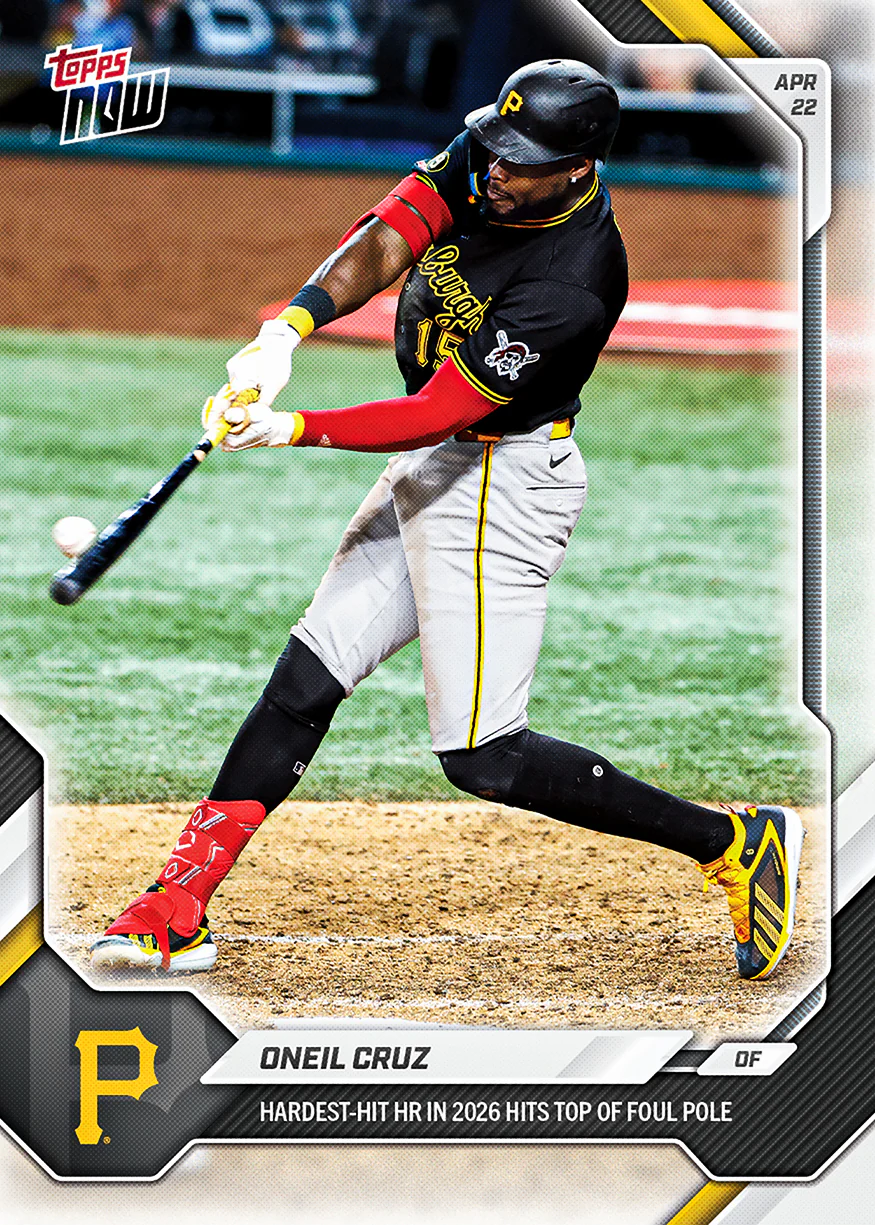 2026 MLB Topps NOW #108 Oneil Cruz