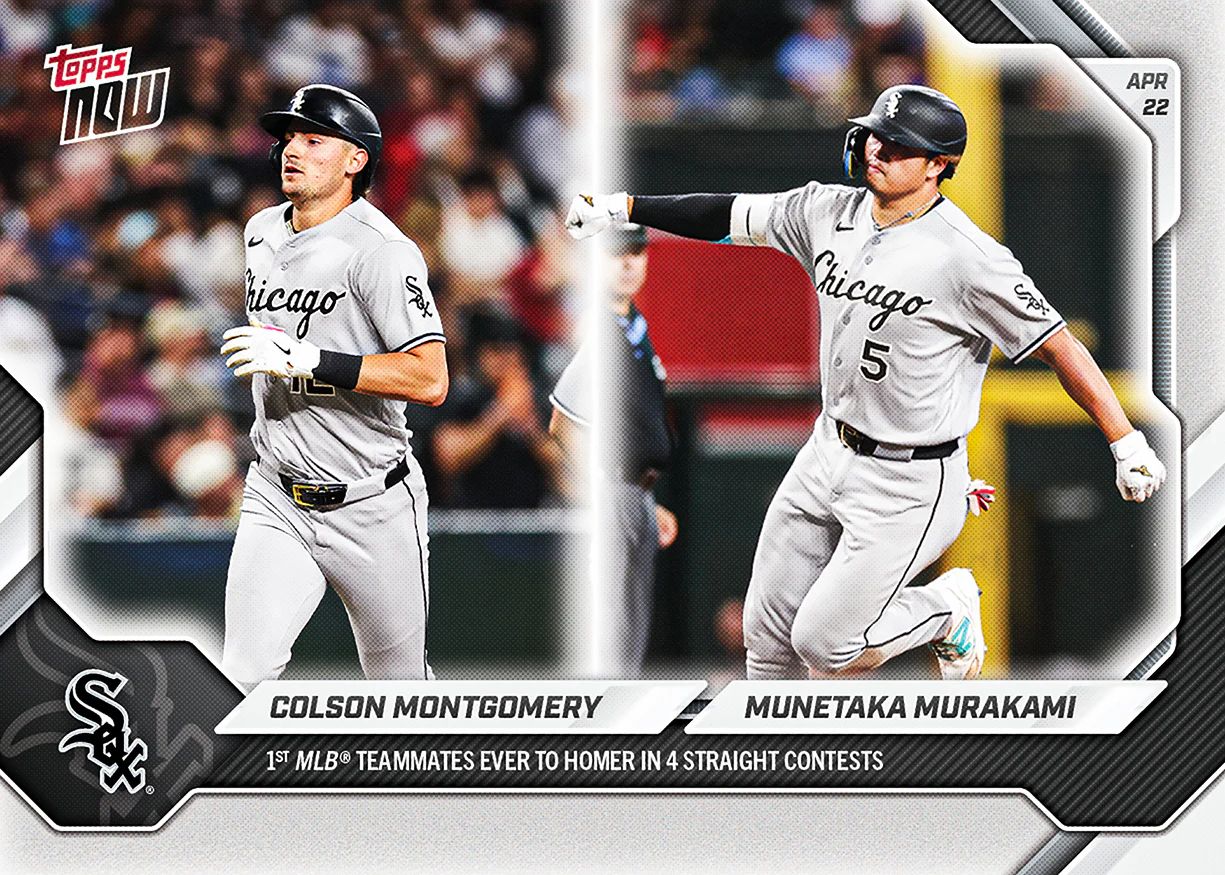 2026 MLB Topps NOW #111 Colson Montgomery / Munetaka Murakami