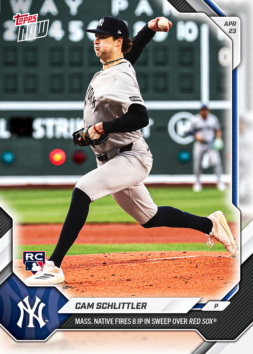 2026 MLB Topps NOW #114 Cam Schlittler