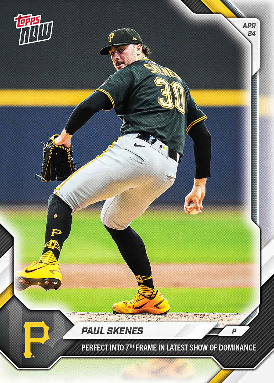 2026 MLB Topps NOW #116 Paul Skenes