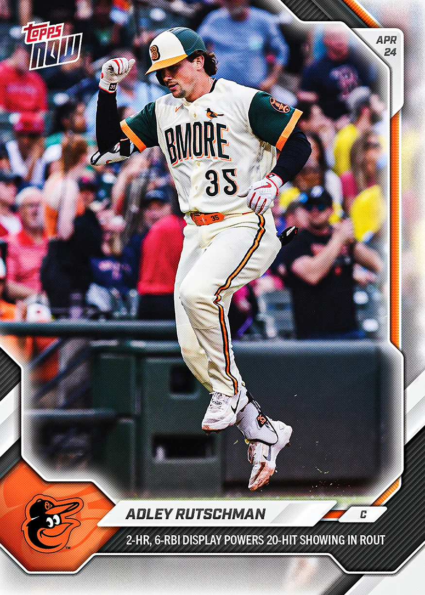 2026 MLB Topps NOW #118 Adley Rutschman