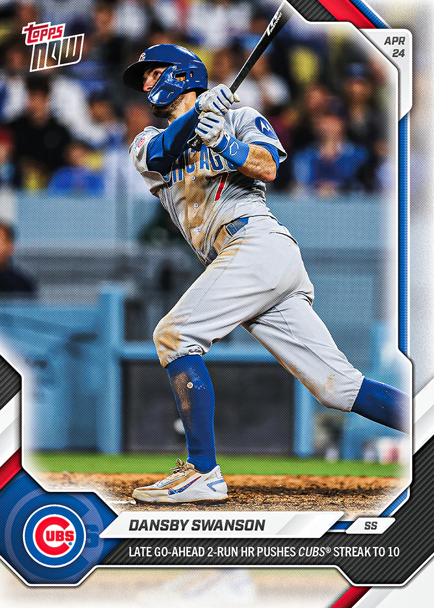 2026 MLB Topps NOW #119 Dansby Swanson
