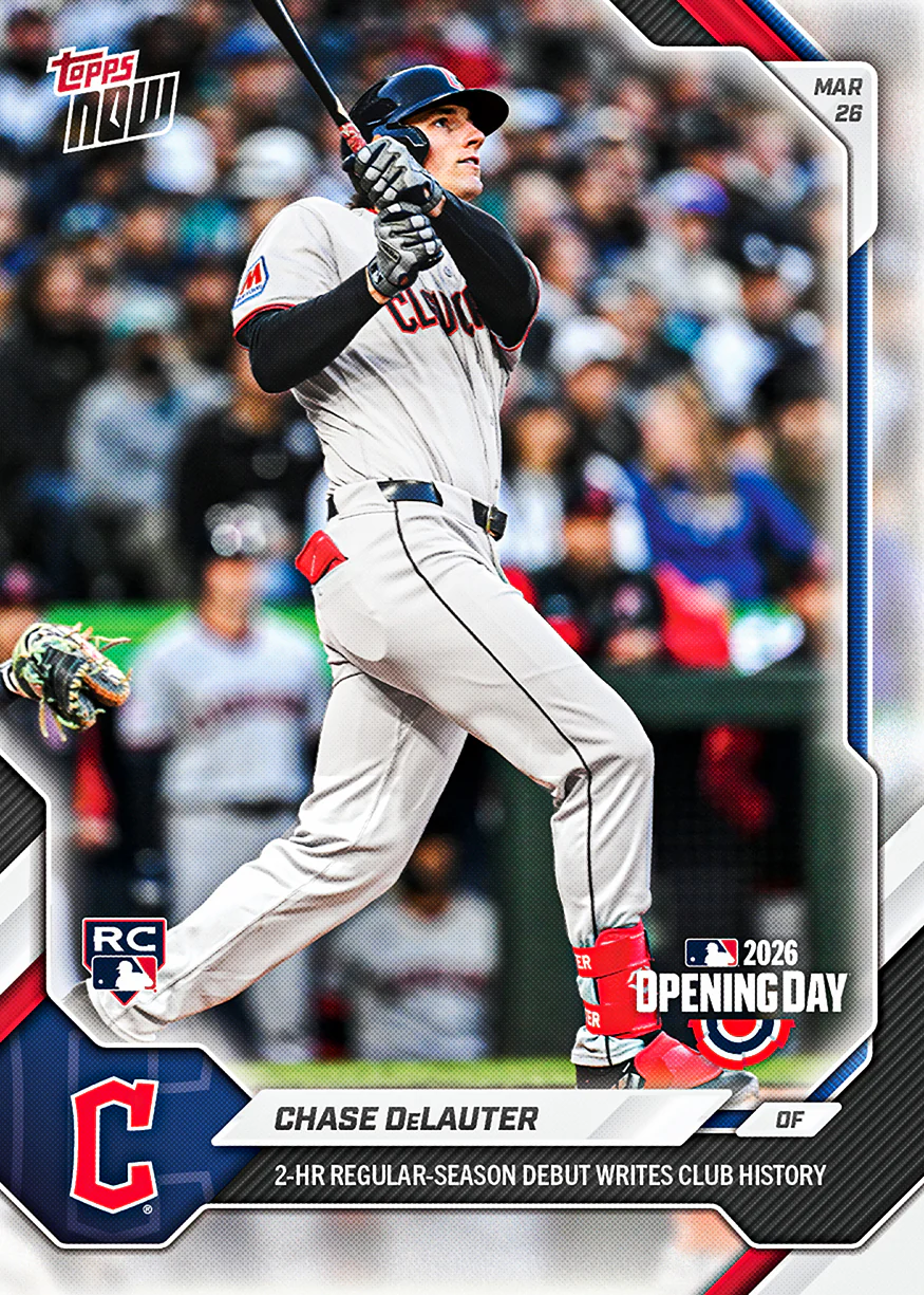 2026 MLB Topps NOW #12 Chase DeLauter