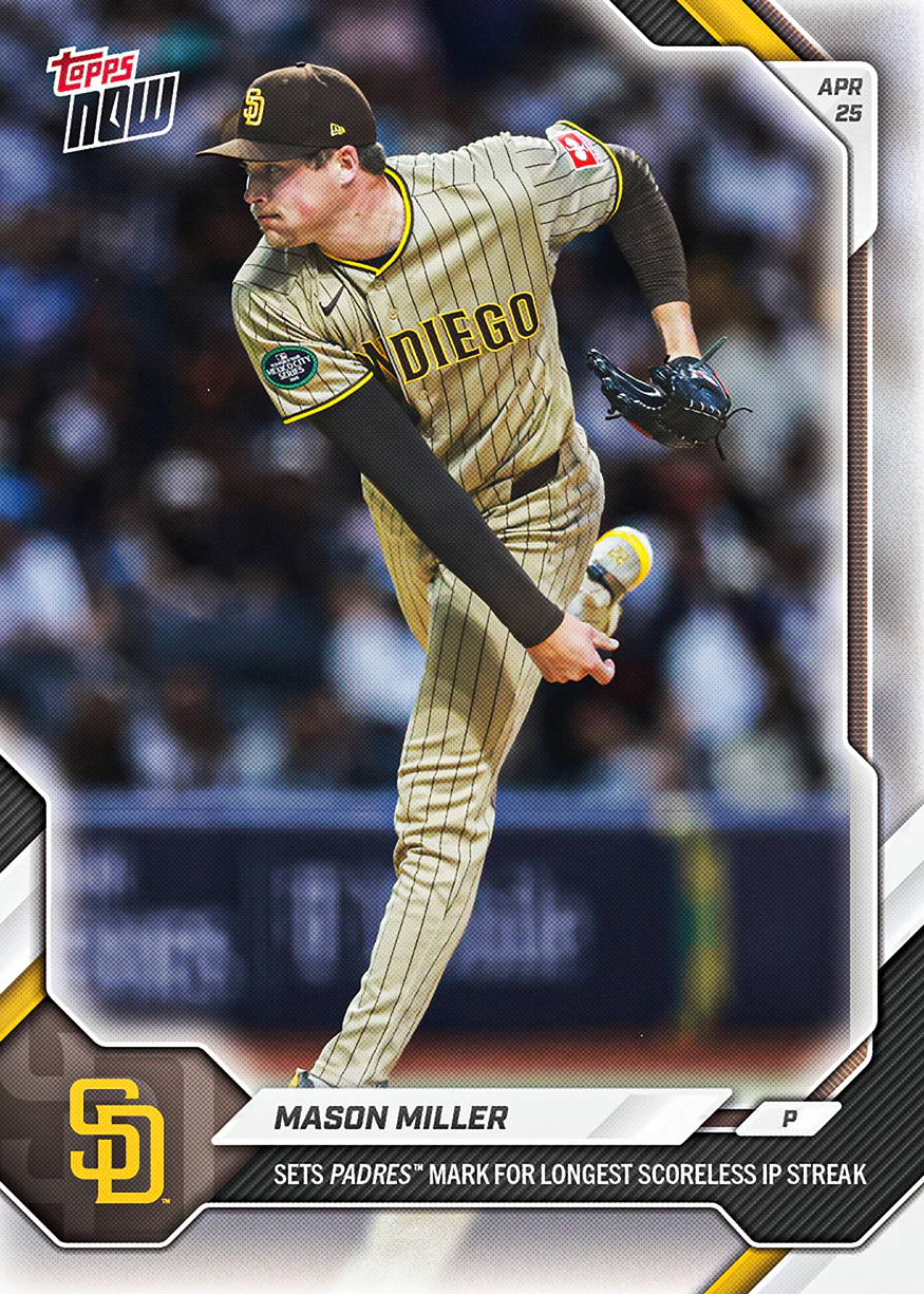 2026 MLB Topps NOW #122 Mason Miller