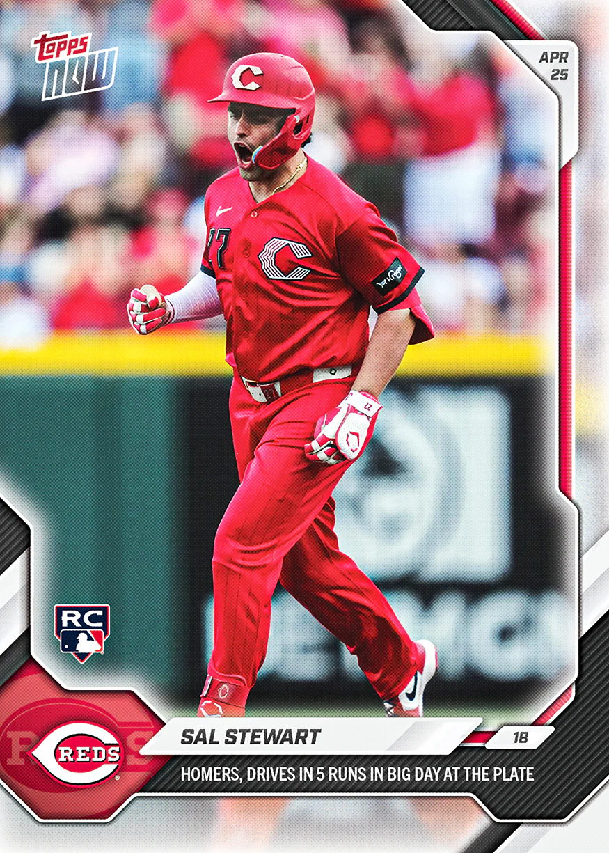 2026 MLB Topps NOW #125 Sal Stewart