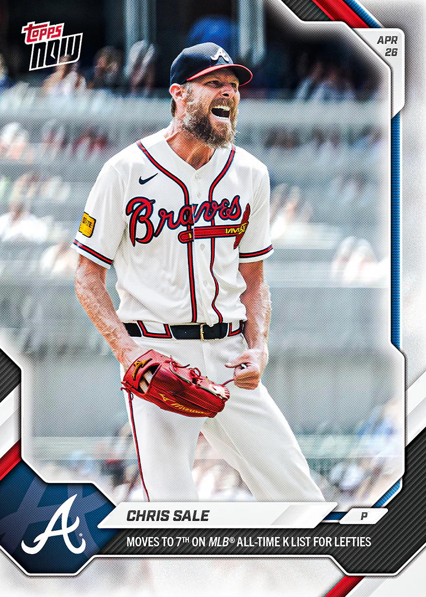 2026 MLB Topps NOW #126 Chris Sale