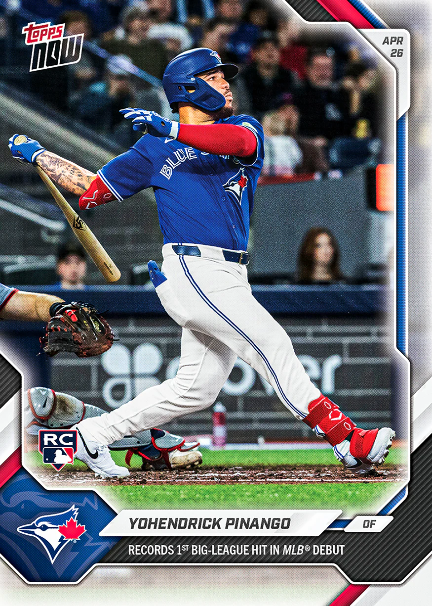 2026 MLB Topps NOW #127 Yohendrick Pinango