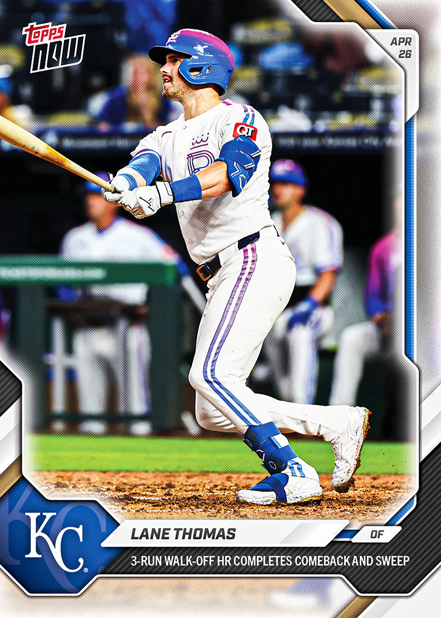 2026 MLB Topps NOW #129 Lane Thomas