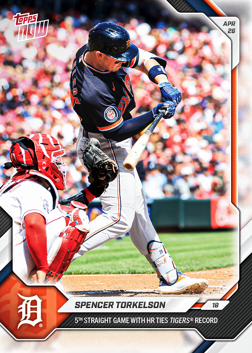 2026 MLB Topps NOW #130 Spencer Torkelson