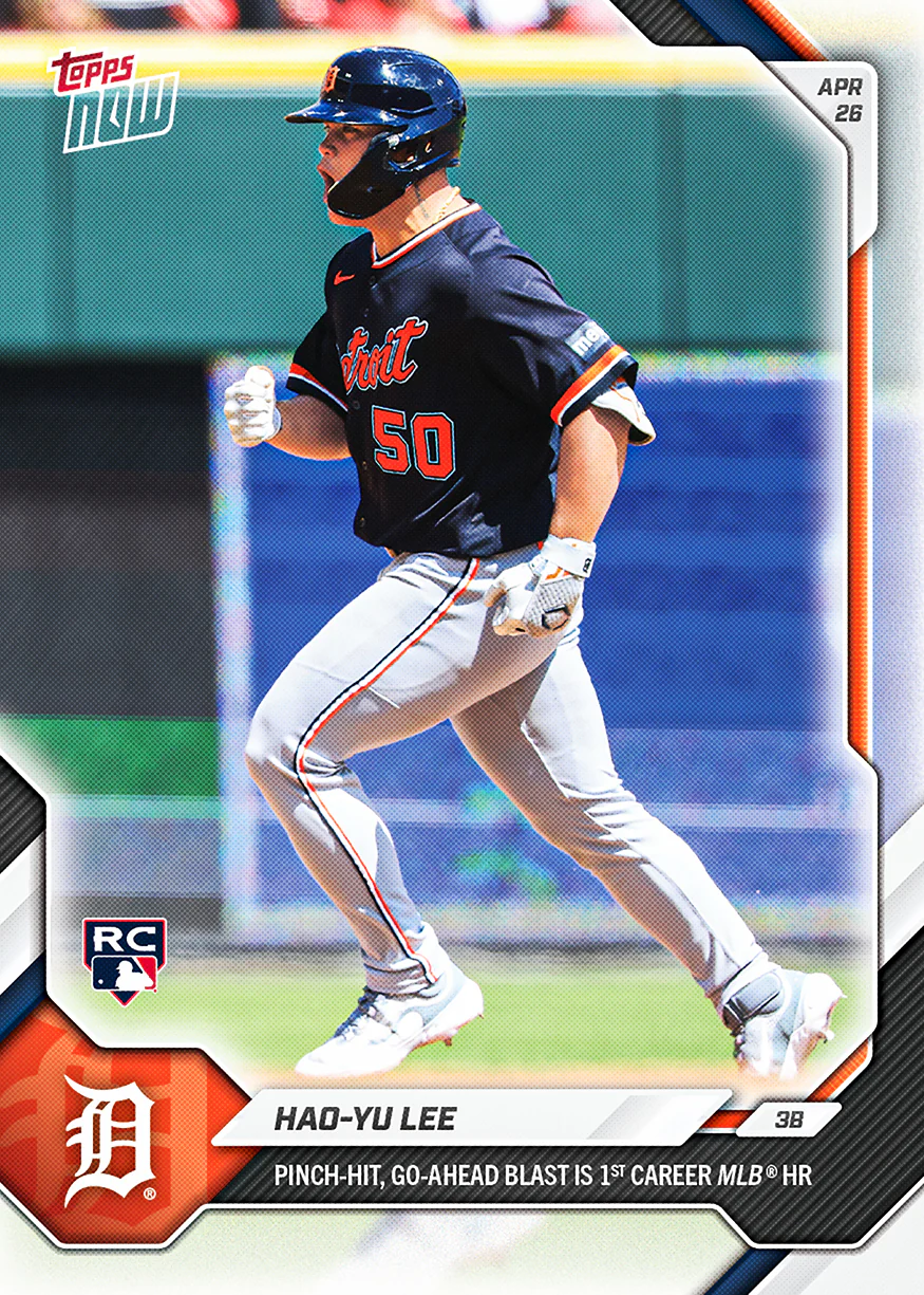 2026 MLB Topps NOW #131 Hao-Yu Lee