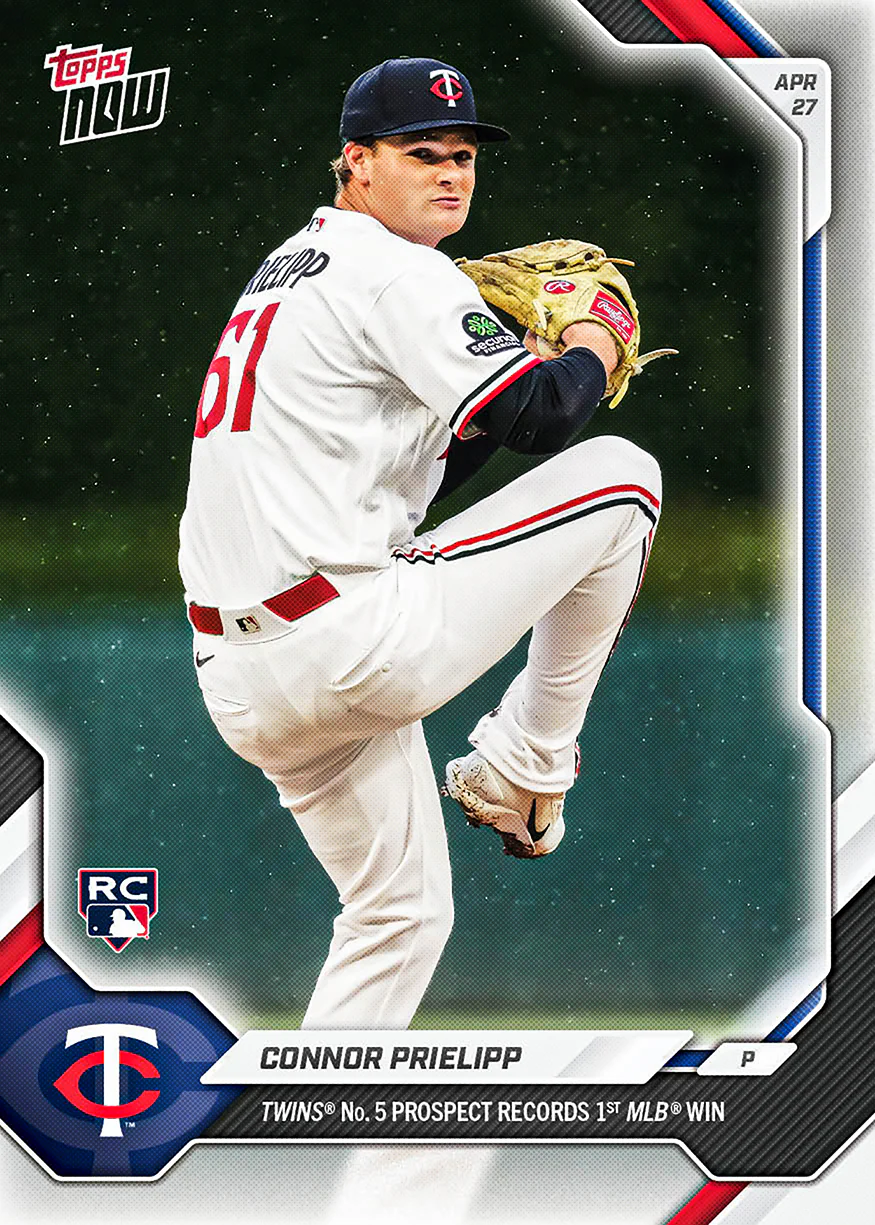 2026 MLB Topps NOW #132 Connor Prielipp