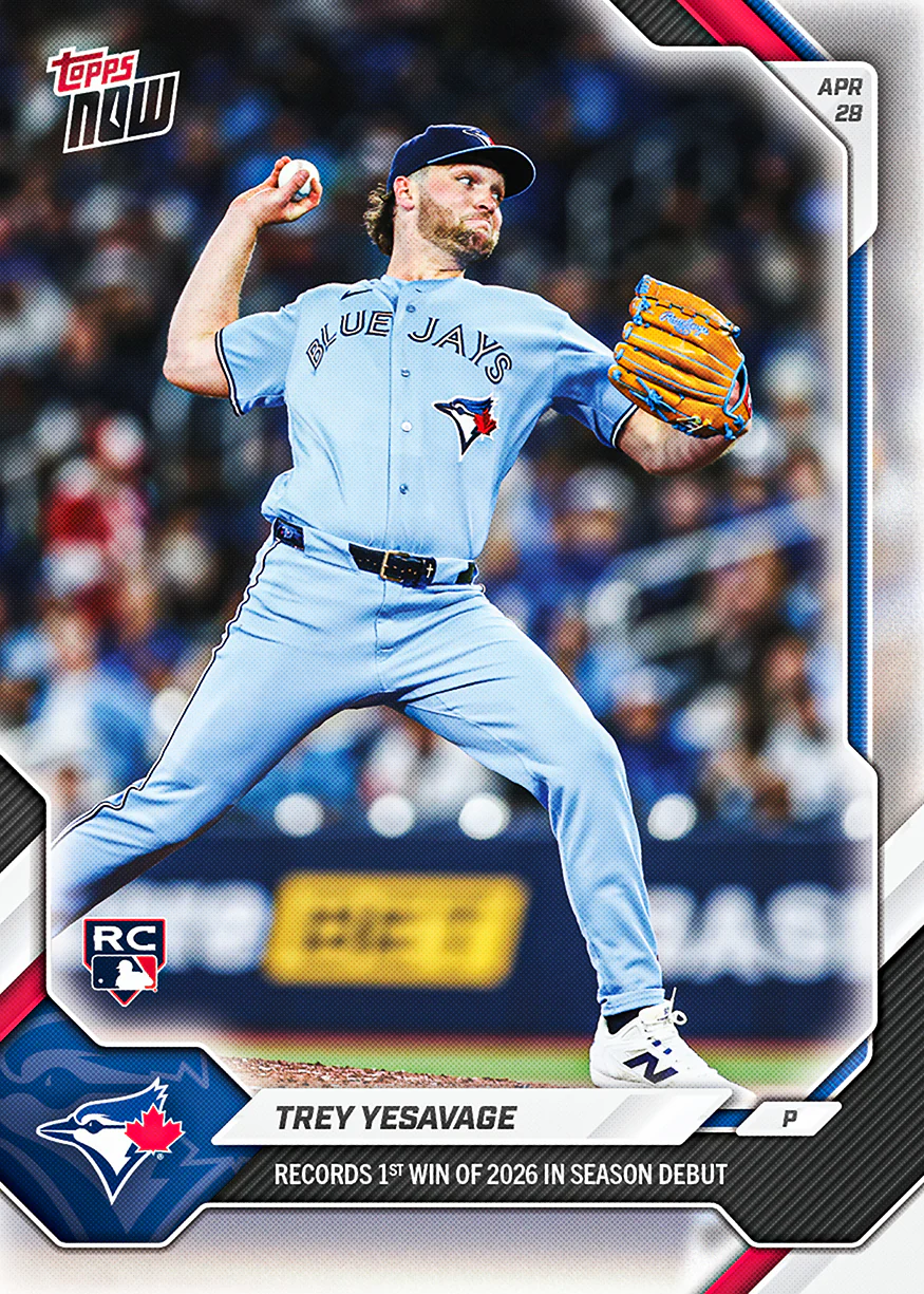2026 MLB Topps NOW #135 Trey Yesavage