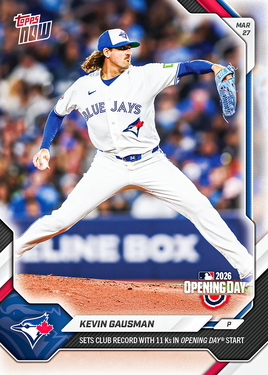 2026 MLB Topps NOW #14 Kevin Gausman