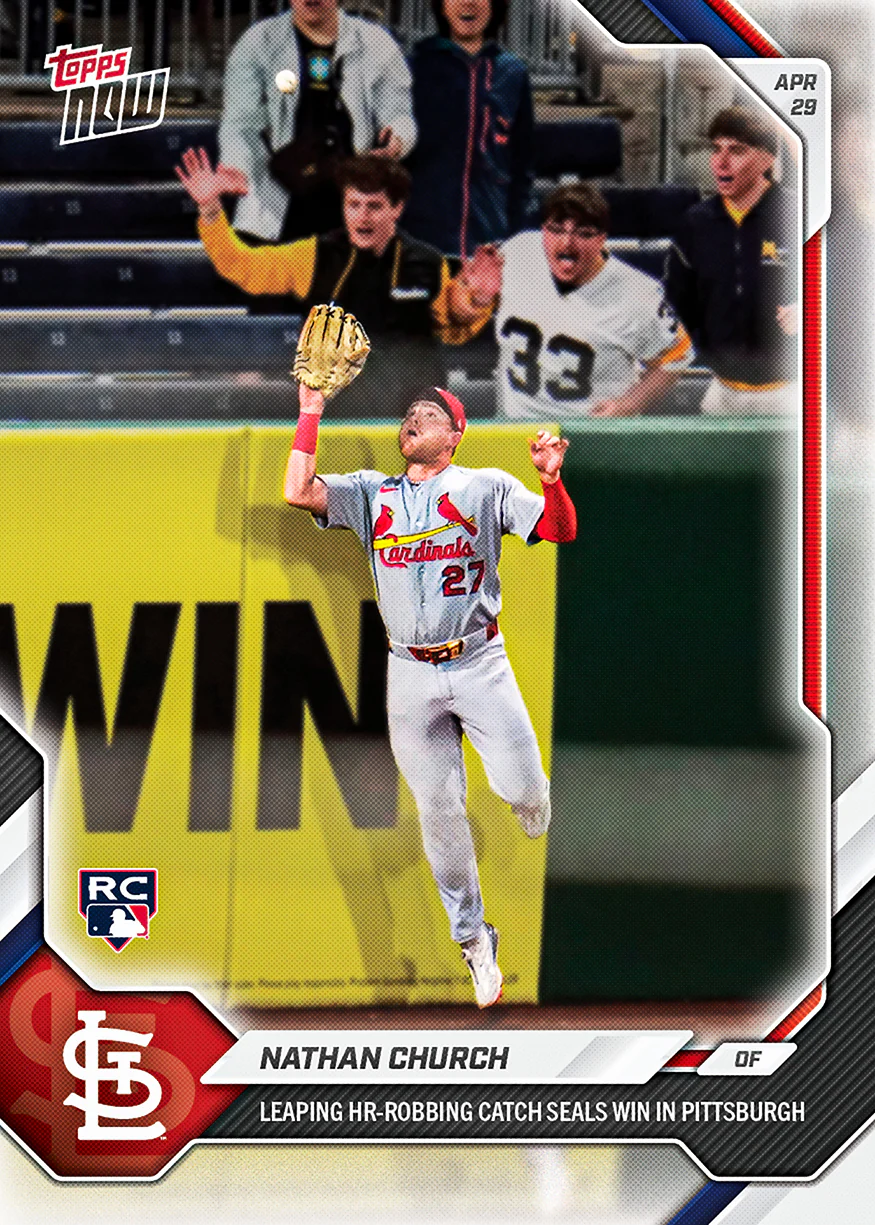 2026 MLB Topps NOW #141 Nathan Church