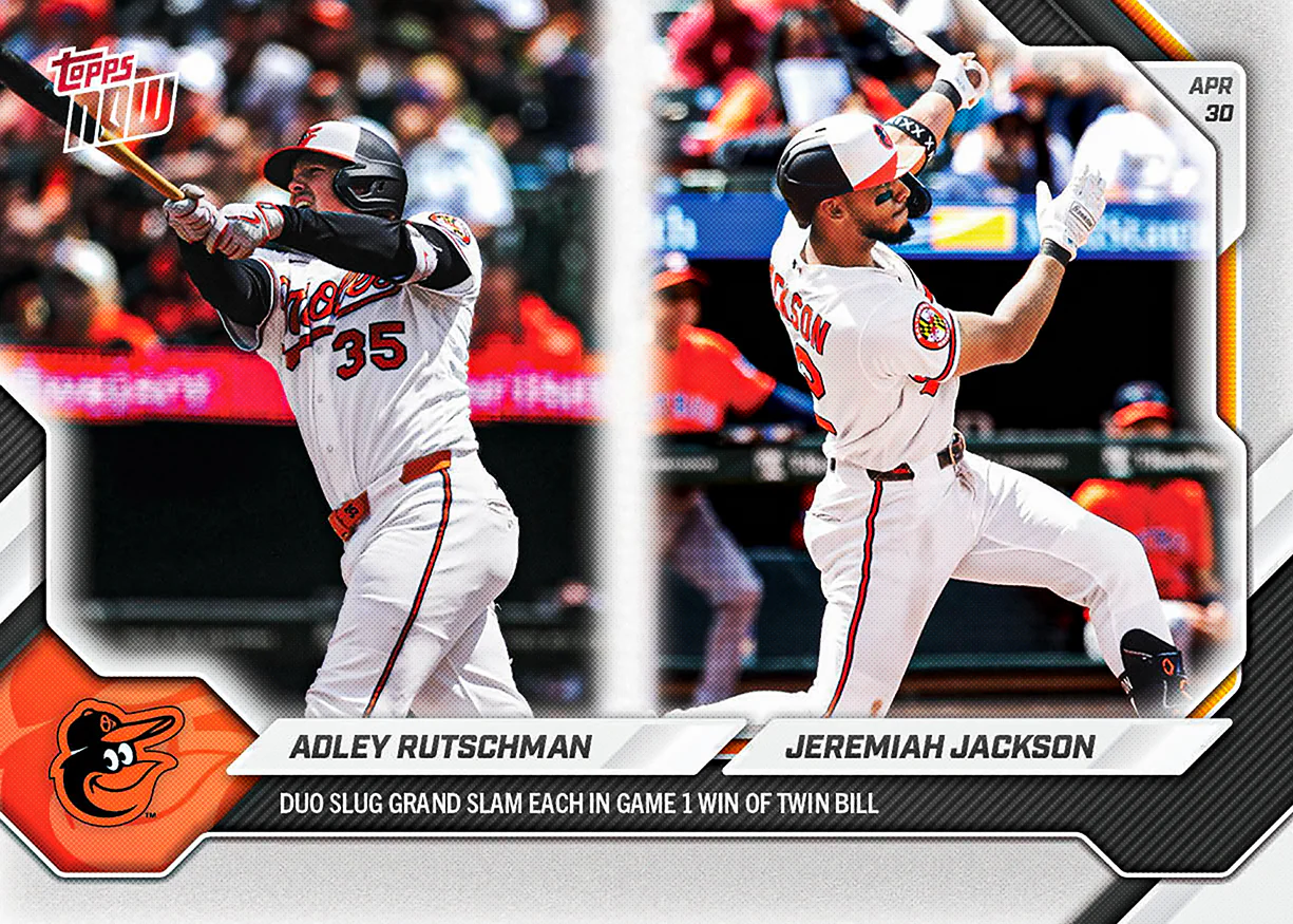 2026 MLB Topps NOW #143 Adley Rutschman / Jeremiah Jackson