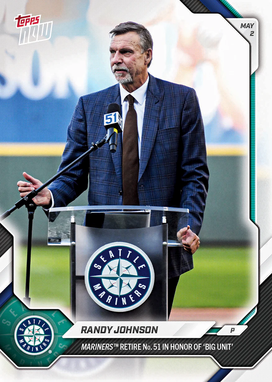 2026 MLB Topps NOW #155 Randy Johnson
