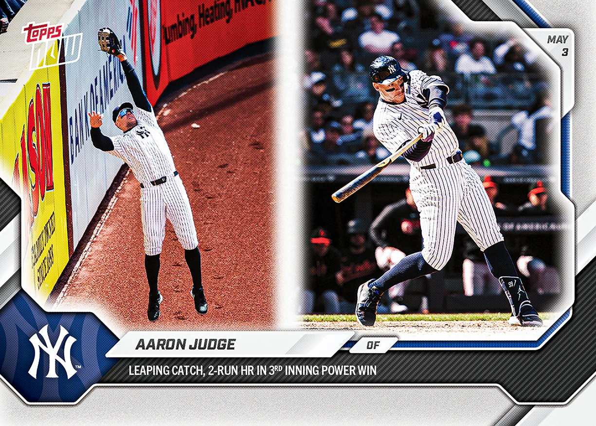 2026 MLB Topps NOW #157 Aaron Judge
