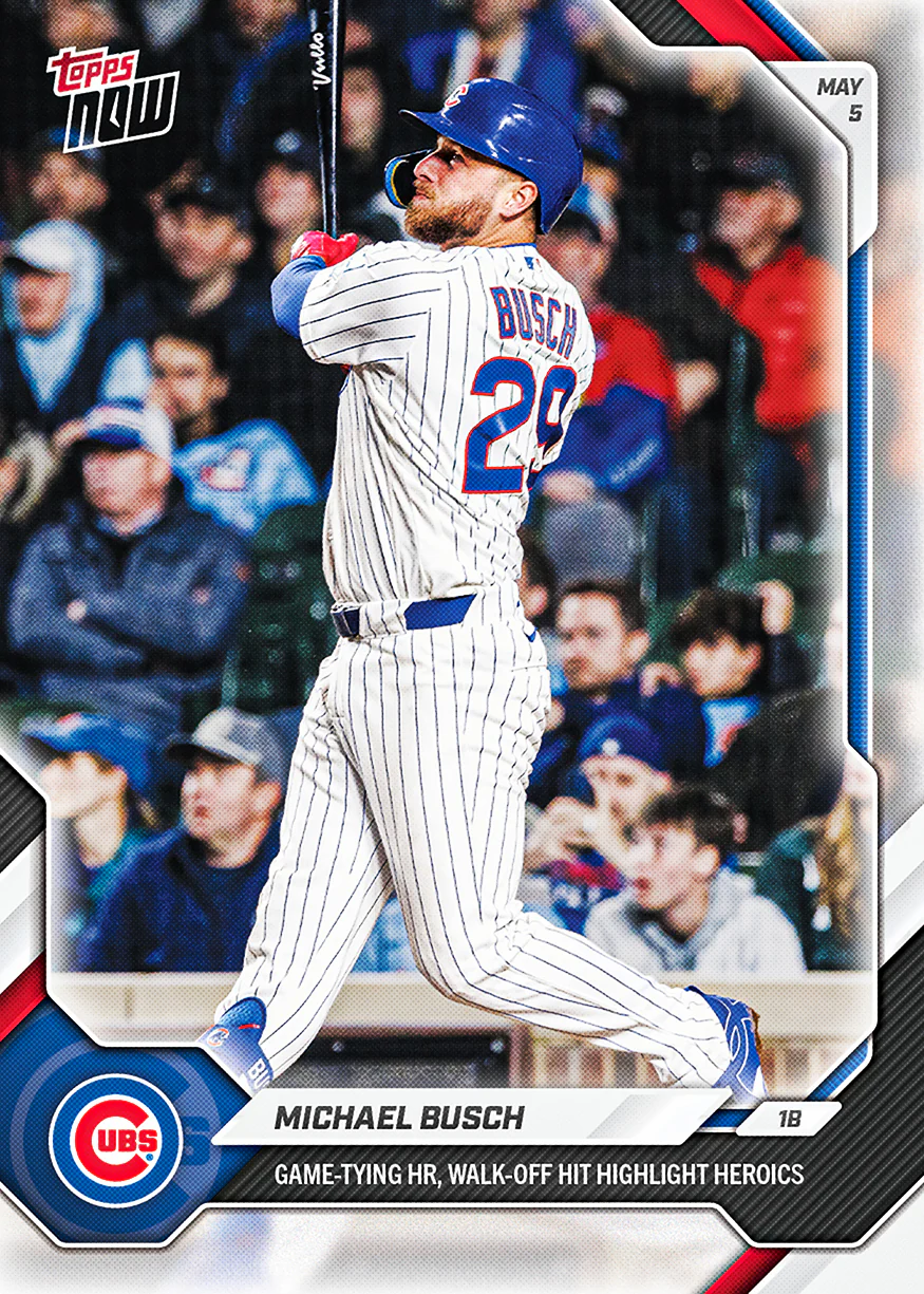 2026 MLB Topps NOW #164 Michael Busch