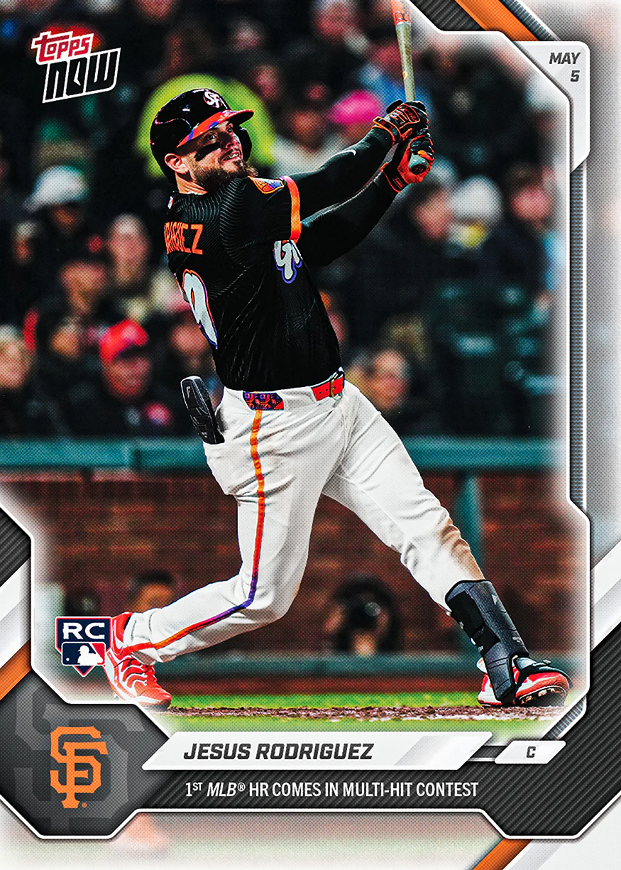 2026 MLB Topps NOW #165 Jesus Rodriguez