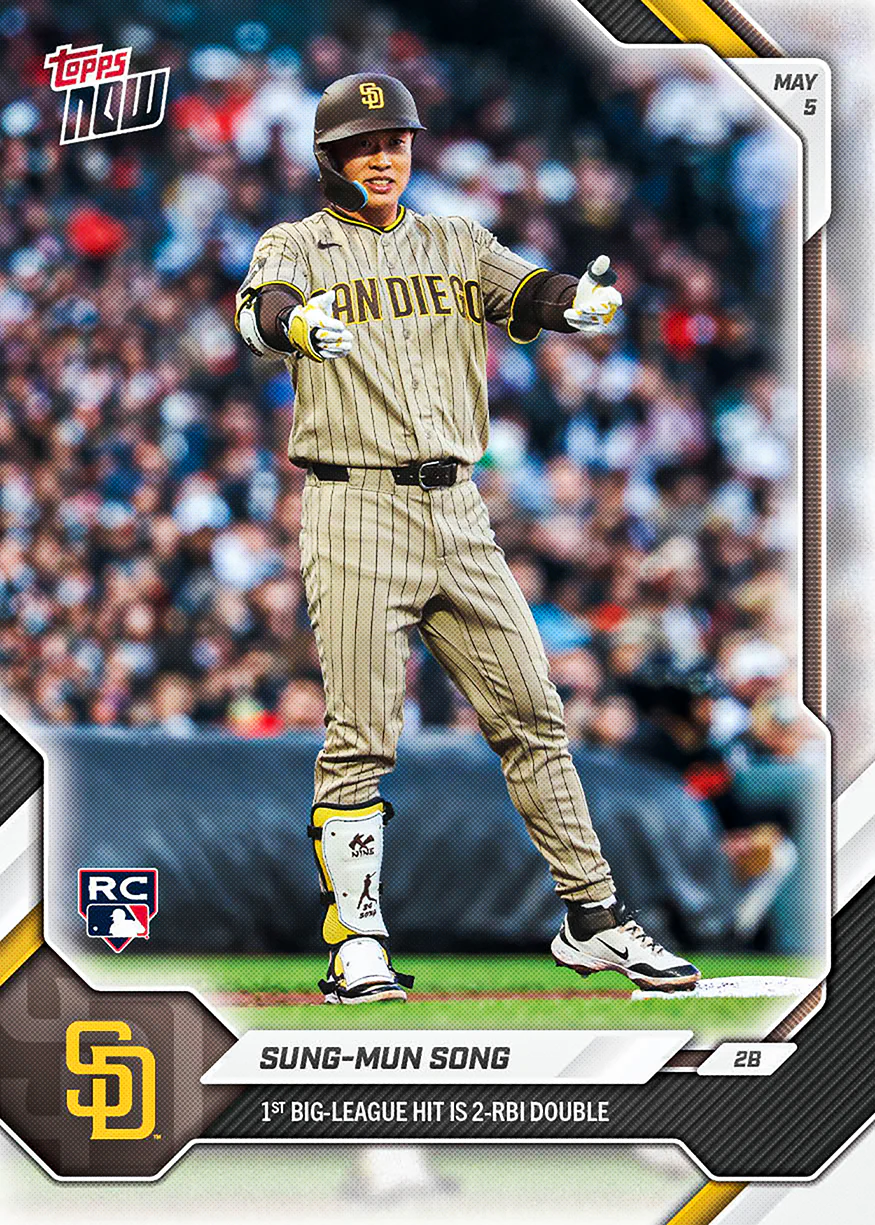 2026 MLB Topps NOW #166 Sung-Mun Song