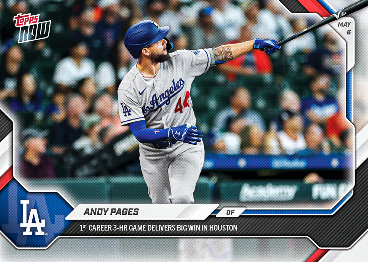 2026 MLB Topps NOW #168 Andy Pages