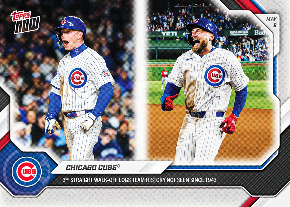 2026 MLB Topps NOW #170 Chicago Cubs