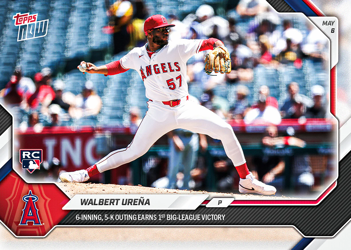 2026 MLB Topps NOW #172 Walbert Ureña