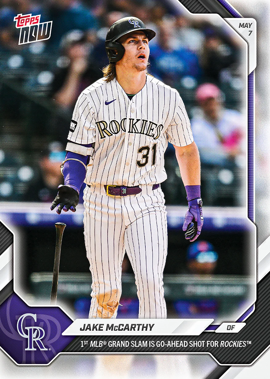 2026 MLB Topps NOW #174 Jake McCarthy