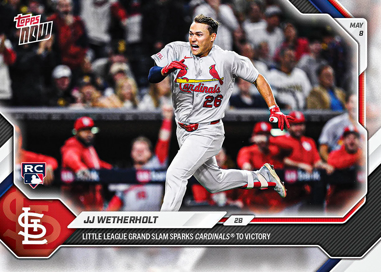 2026 MLB Topps NOW #181 JJ Wetherholt