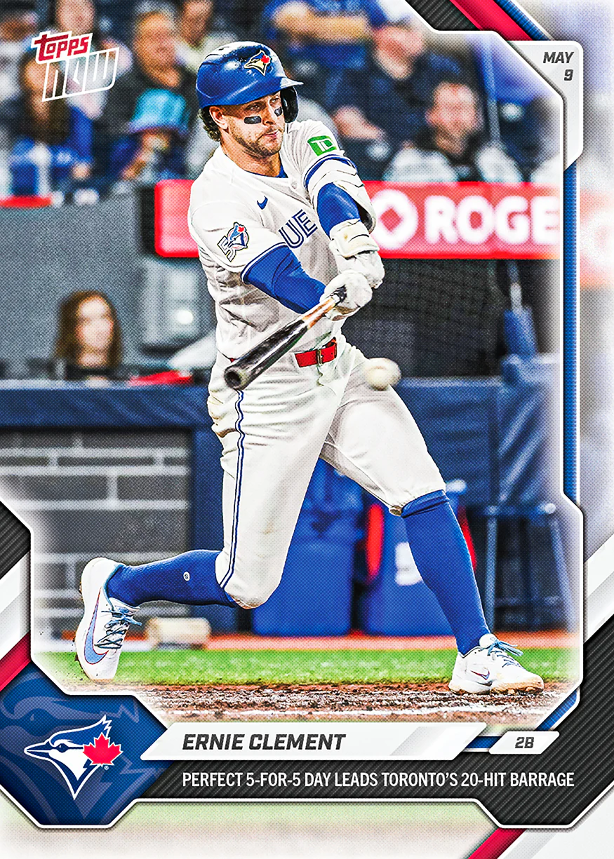 2026 MLB Topps NOW #182 Ernie Clement