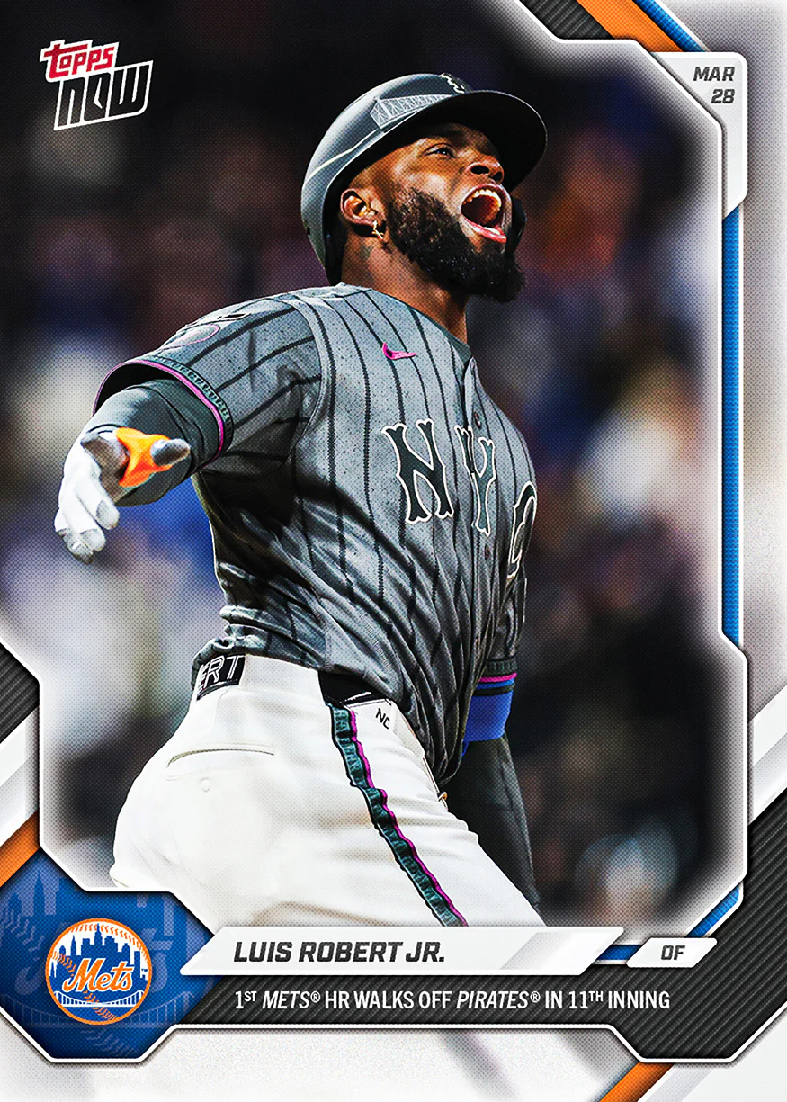 2026 MLB Topps NOW #19 Luis Robert Jr.