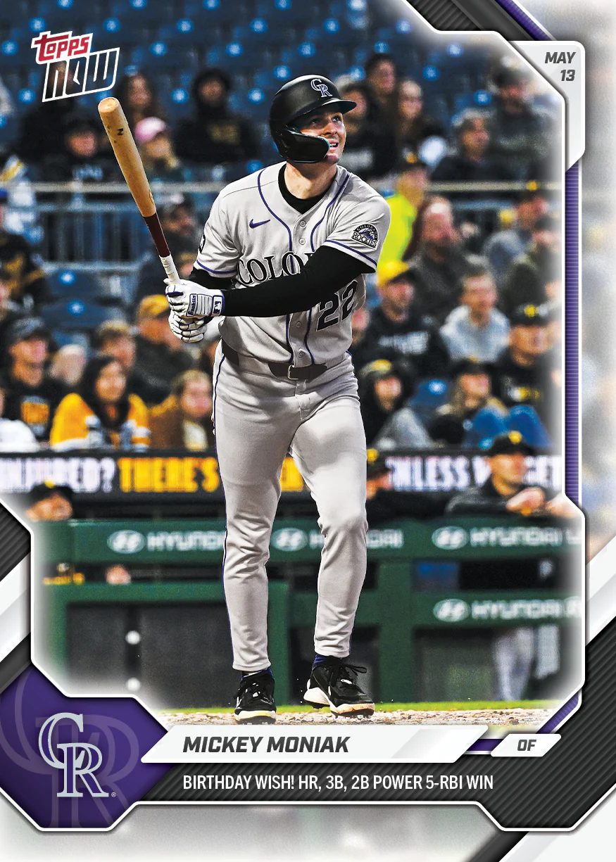 2026 MLB Topps NOW #196 Mickey Moniak