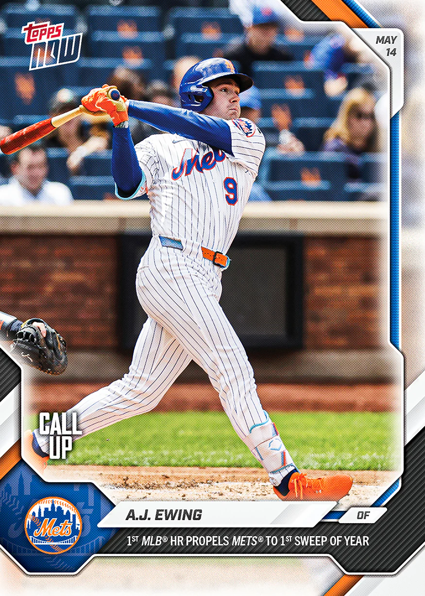 2026 MLB Topps NOW #202 A.J. Ewing