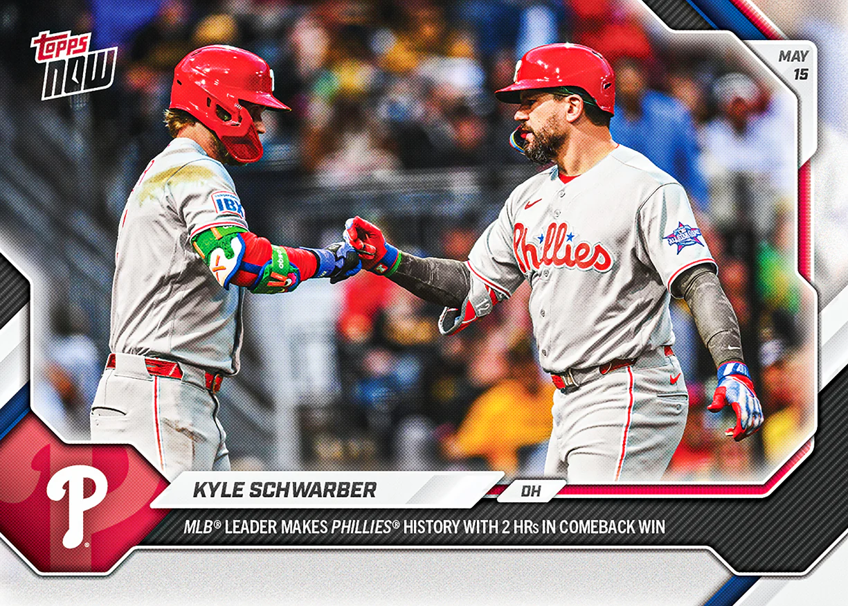 2026 MLB Topps NOW #204 Kyle Schwarber