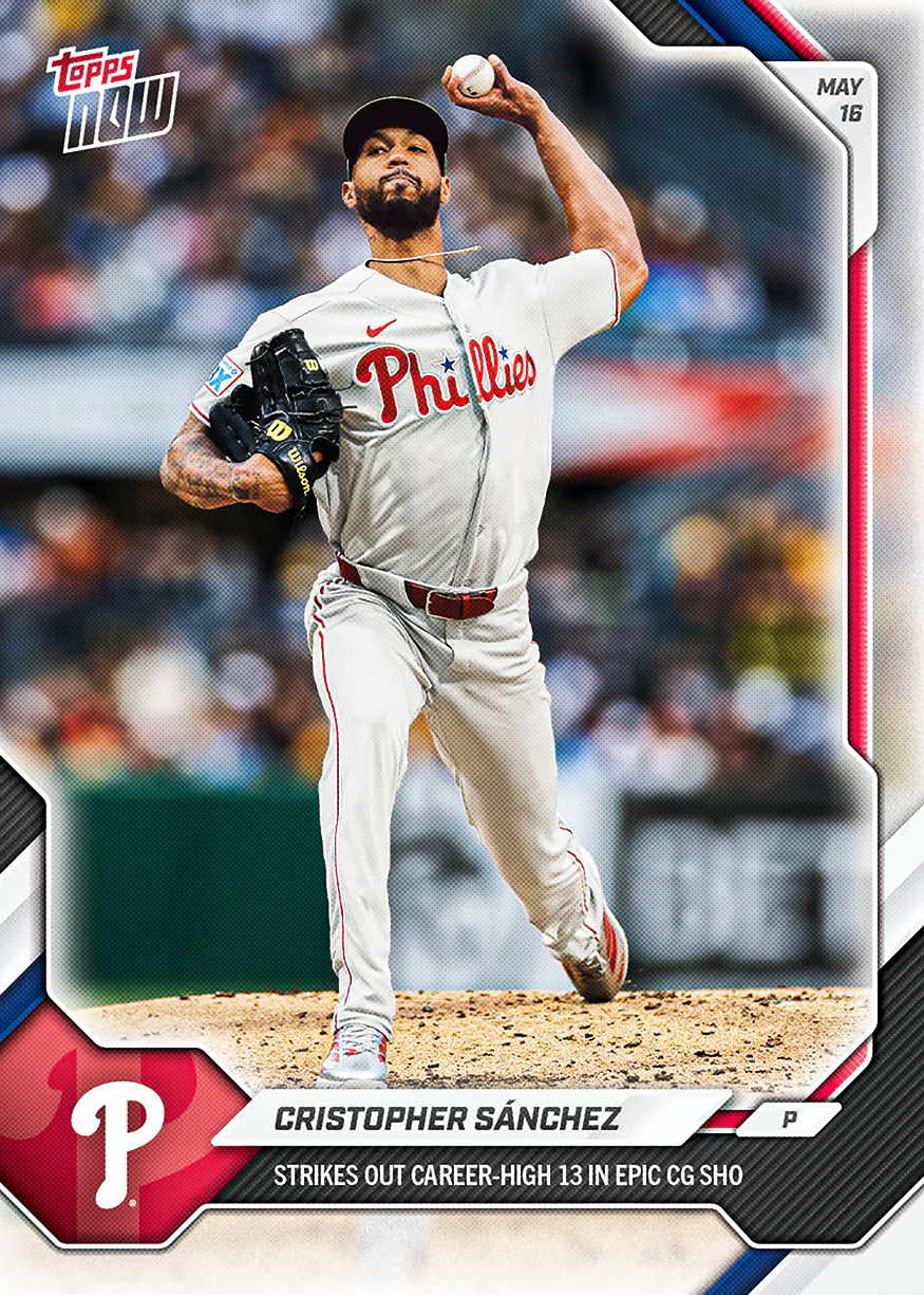 2026 MLB Topps NOW #209 Cristopher Sánchez