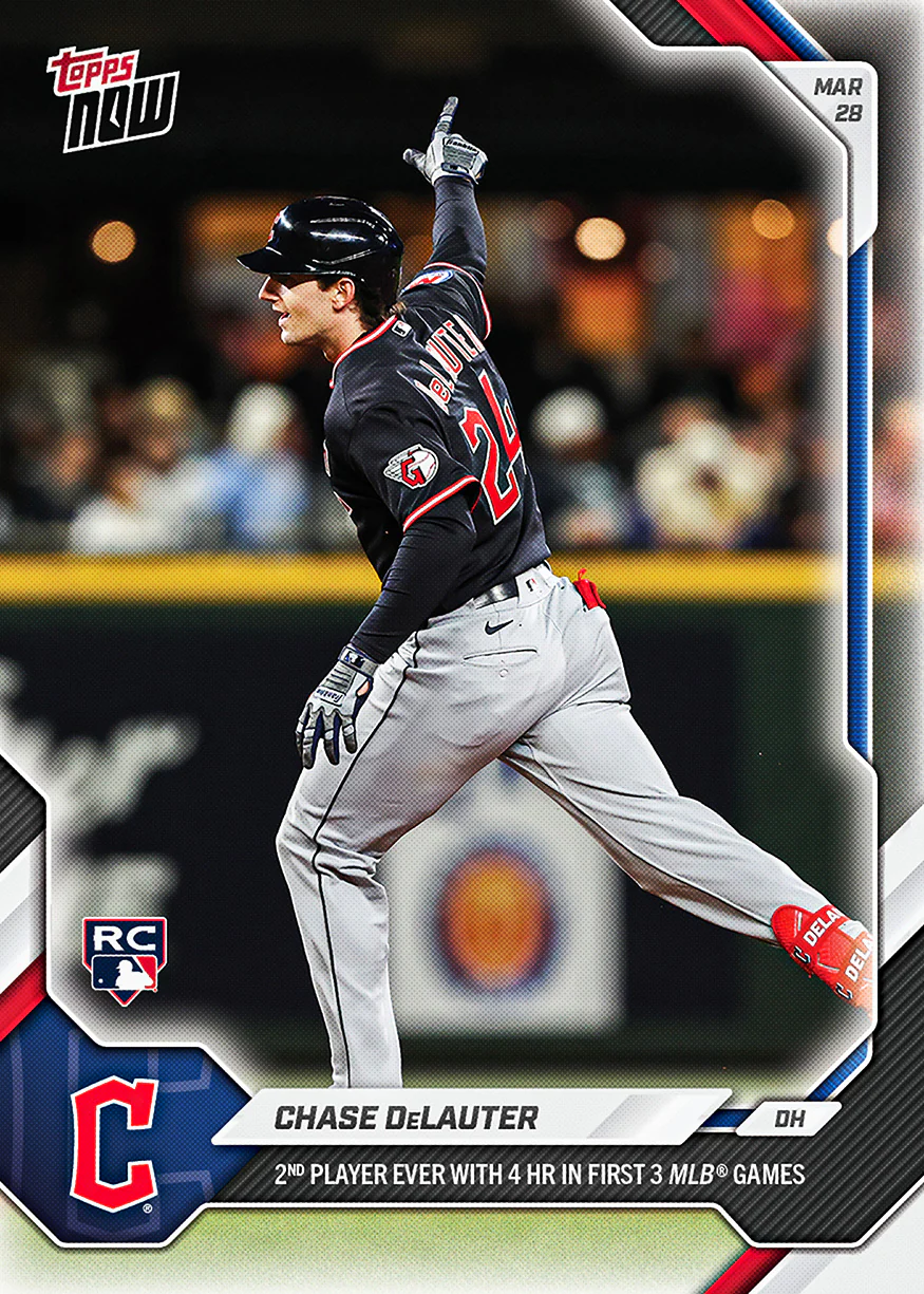 2026 MLB Topps NOW #21 Chase DeLauter