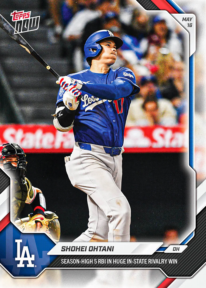 2026 MLB Topps NOW #212 Shohei Ohtani