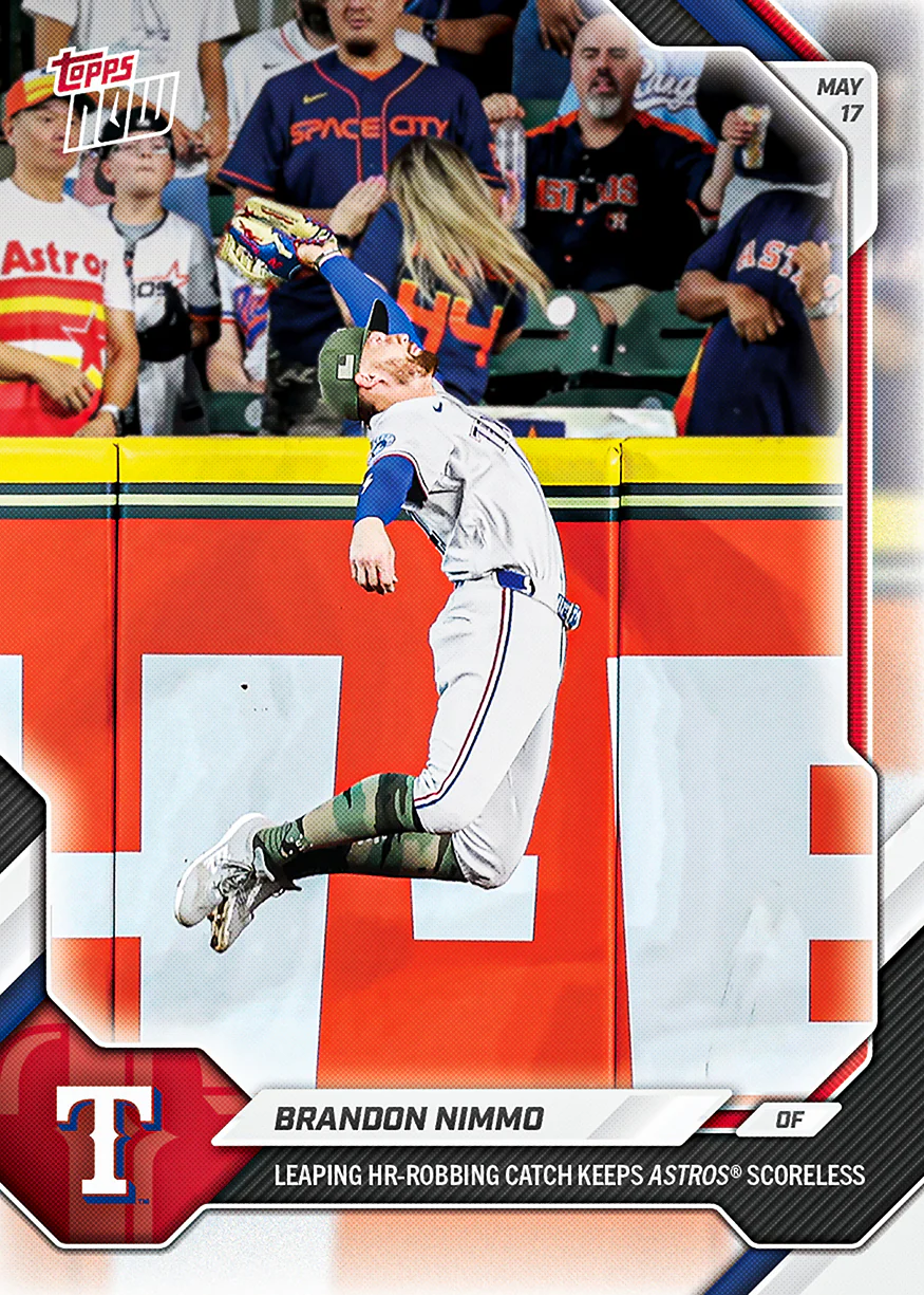 2026 MLB Topps NOW #214 Brandon Nimmo