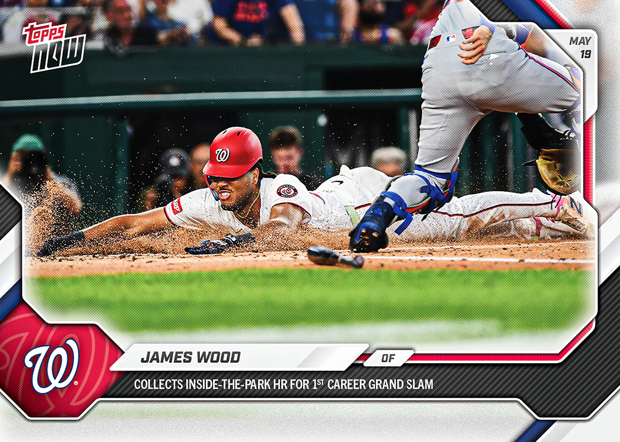 2026 MLB Topps NOW #220 James Wood